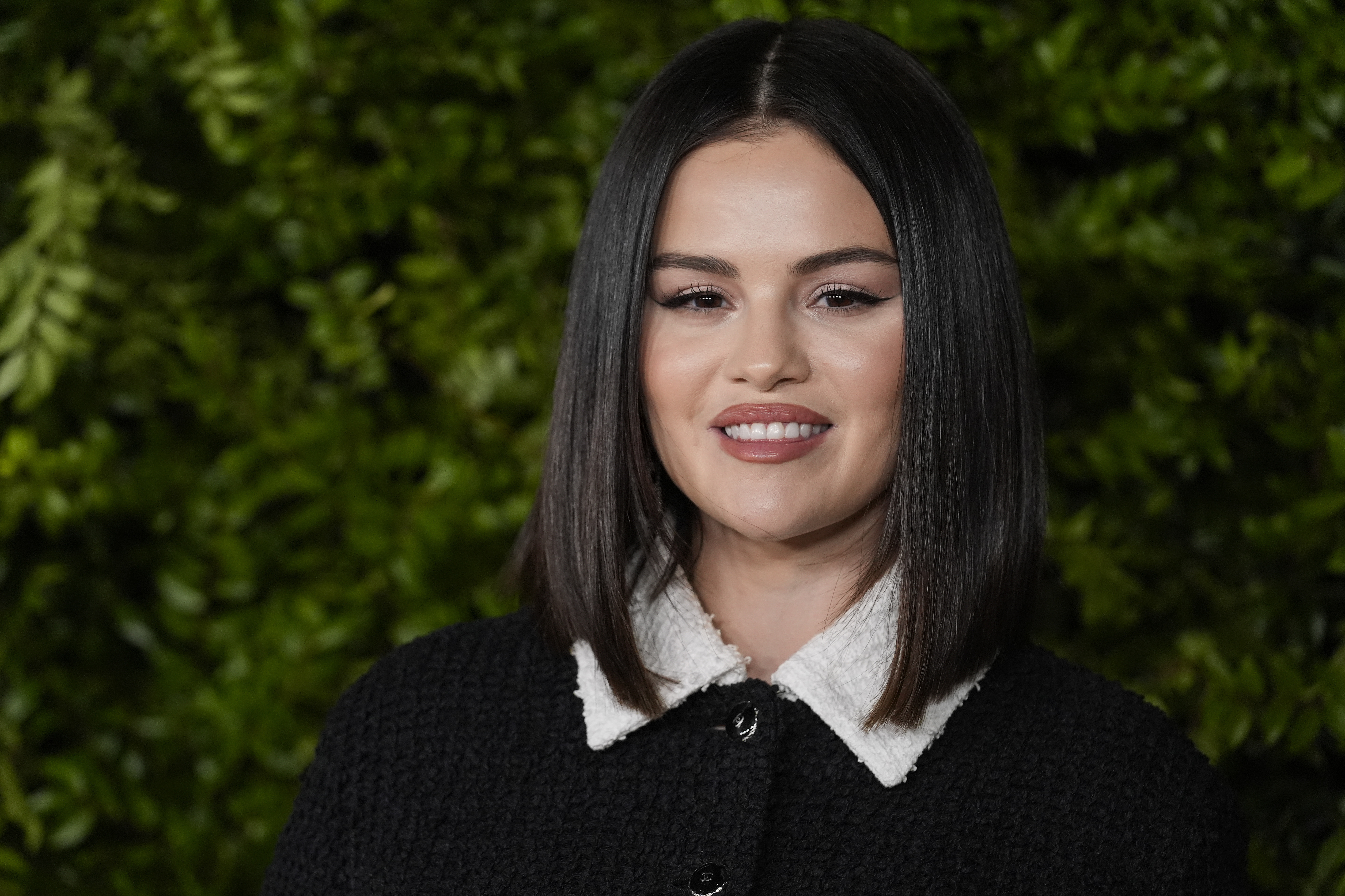 Selena Gomez attends the Academy Women's Luncheon on Tuesday, Dec. 10, 2024, at the Academy Museum of Motion Pictures in Los Angeles. (AP Photo/Chris Pizzello)