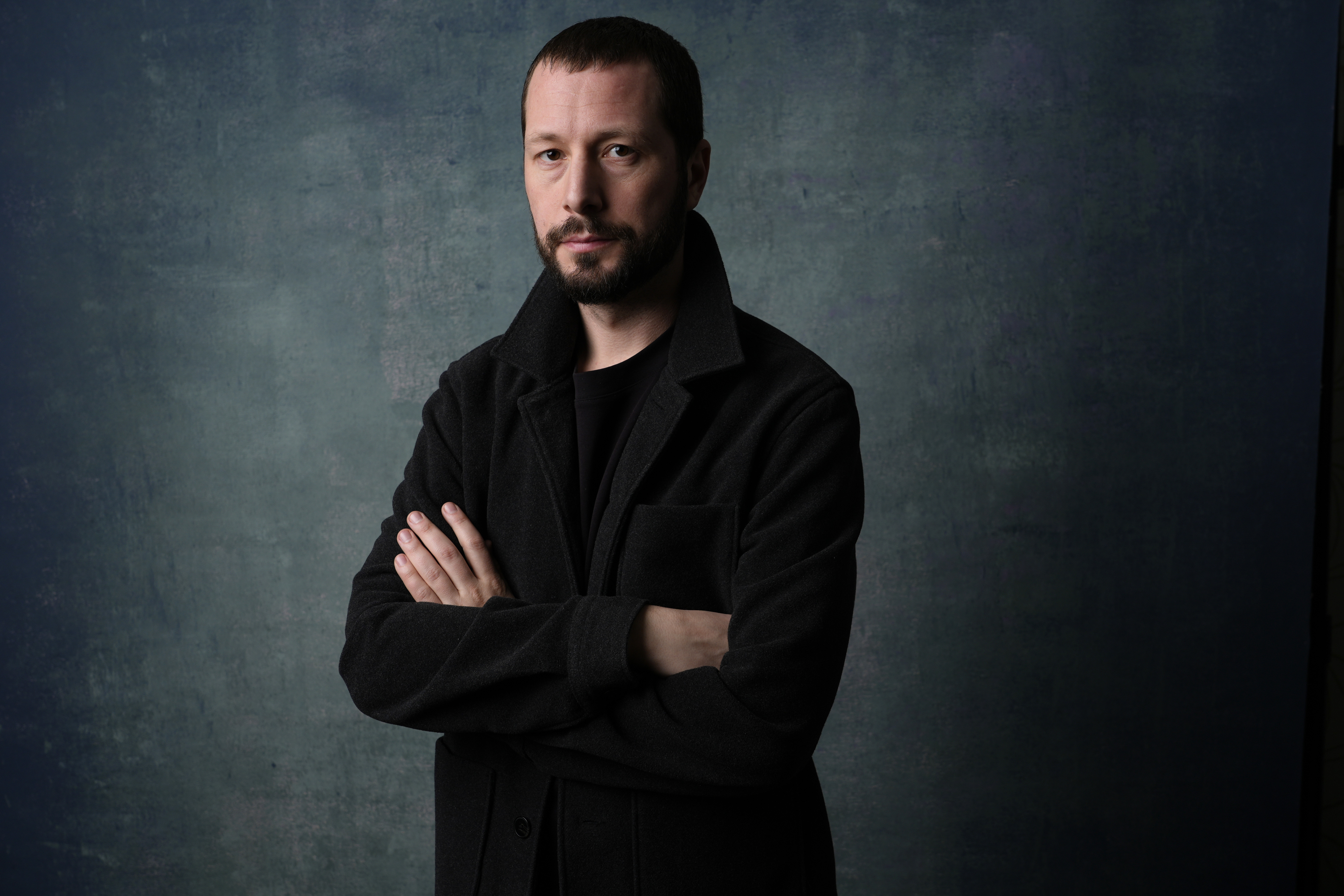 FILE - Mstyslav Chernov poses for a portrait during the 96th Academy Awards Oscar nominees luncheon on Feb. 12, 2024, in Beverly Hills, Calif. (AP Photo/Chris Pizzello, File)