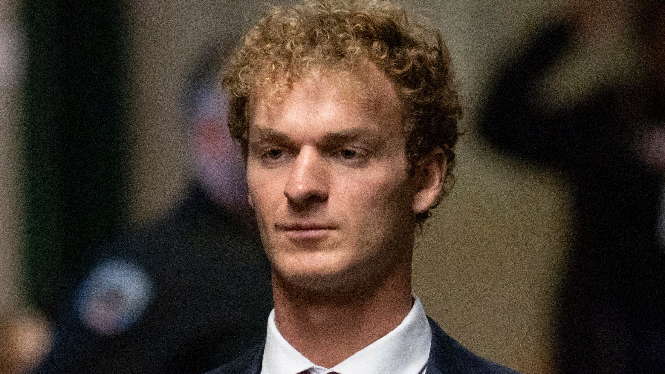 FILE - Daniel Penny arrives at courtroom after lunch break in New York, Dec. 3, 2024. (AP Photo/Yuki Iwamura, File)