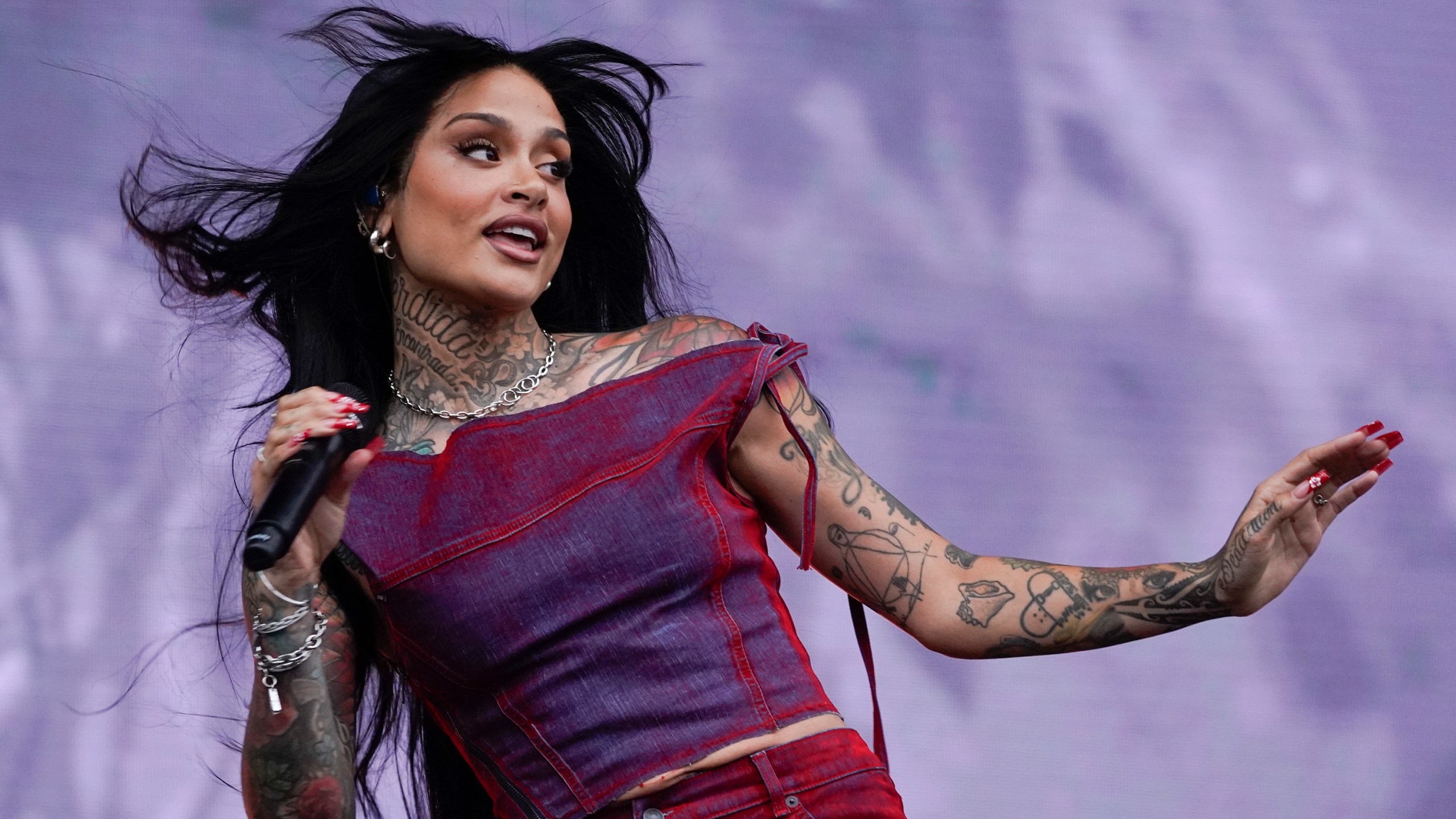 FILE - Kehlani performs at All Points East festival on Aug. 18, 2023, in London. (Alberto Pezzali/Invision/AP, File)