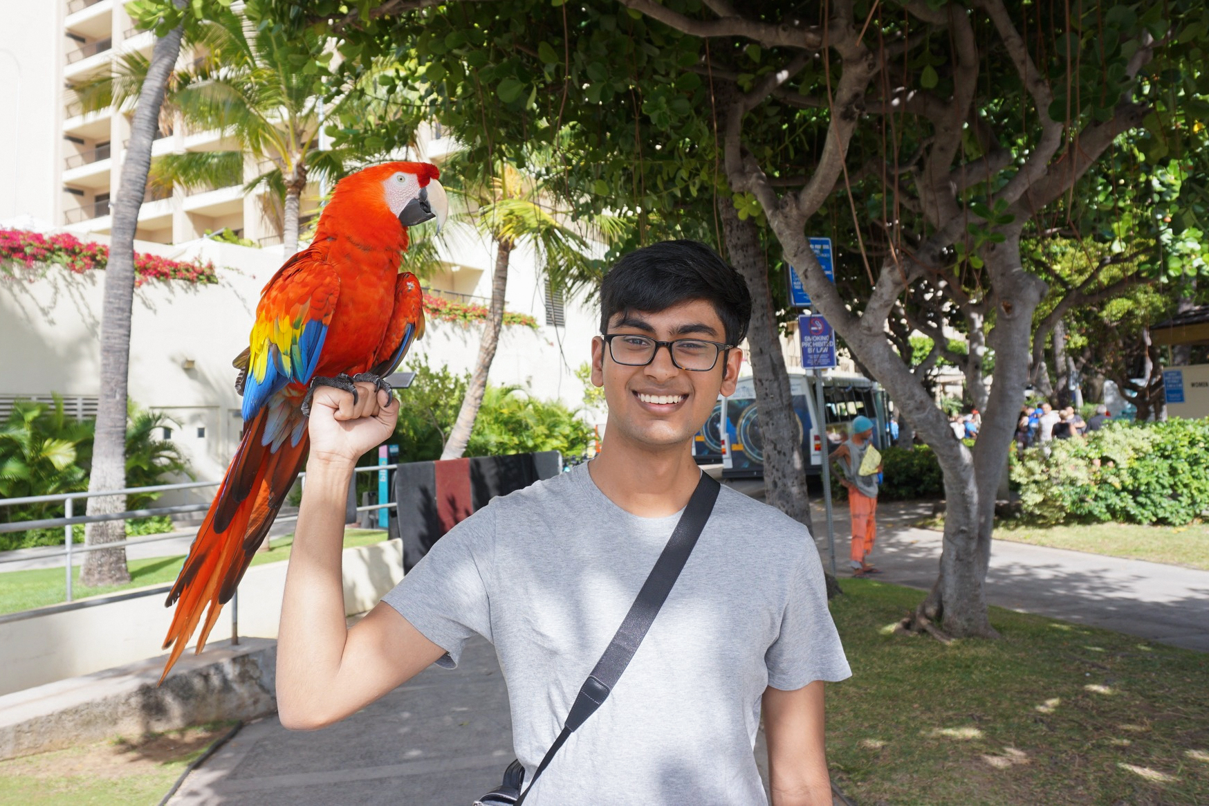 Suchir Balaji poses for a photo in Hawaii in 2018. Balaji was a former OpenAI engineer and whistleblower who died in November 2024. (Balaji Ramamurthy via AP)