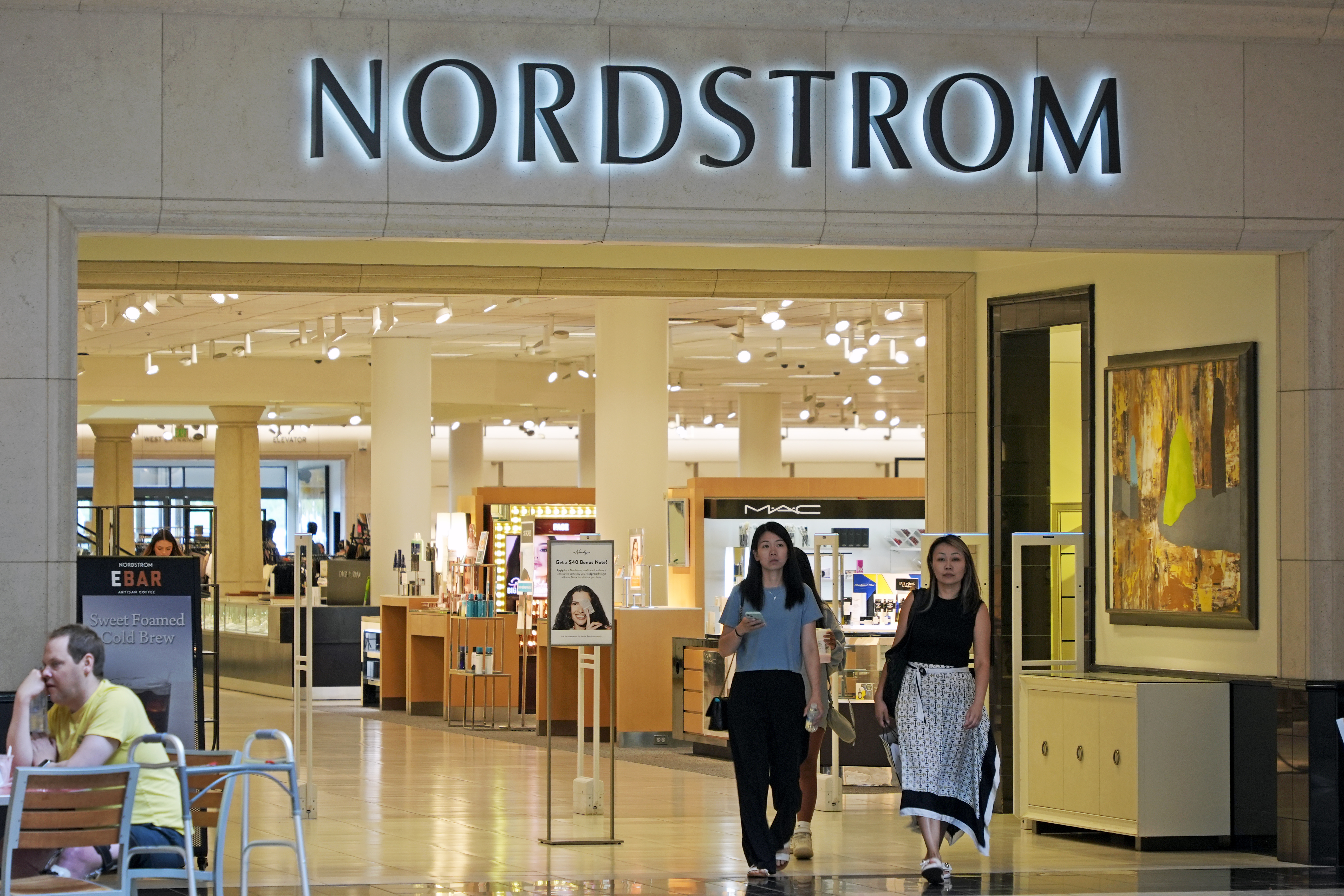 FILE - This is a Nordstrom store in Pittsburgh on Monday, June 3, 2024. (AP Photo/Gene J. Puskar, File)