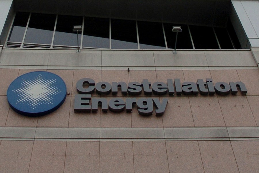 FILE- The Constellation Energy building is photographed Dec. 19, 2005 in a Baltimore. (AP Photo/Gail Burton, File)