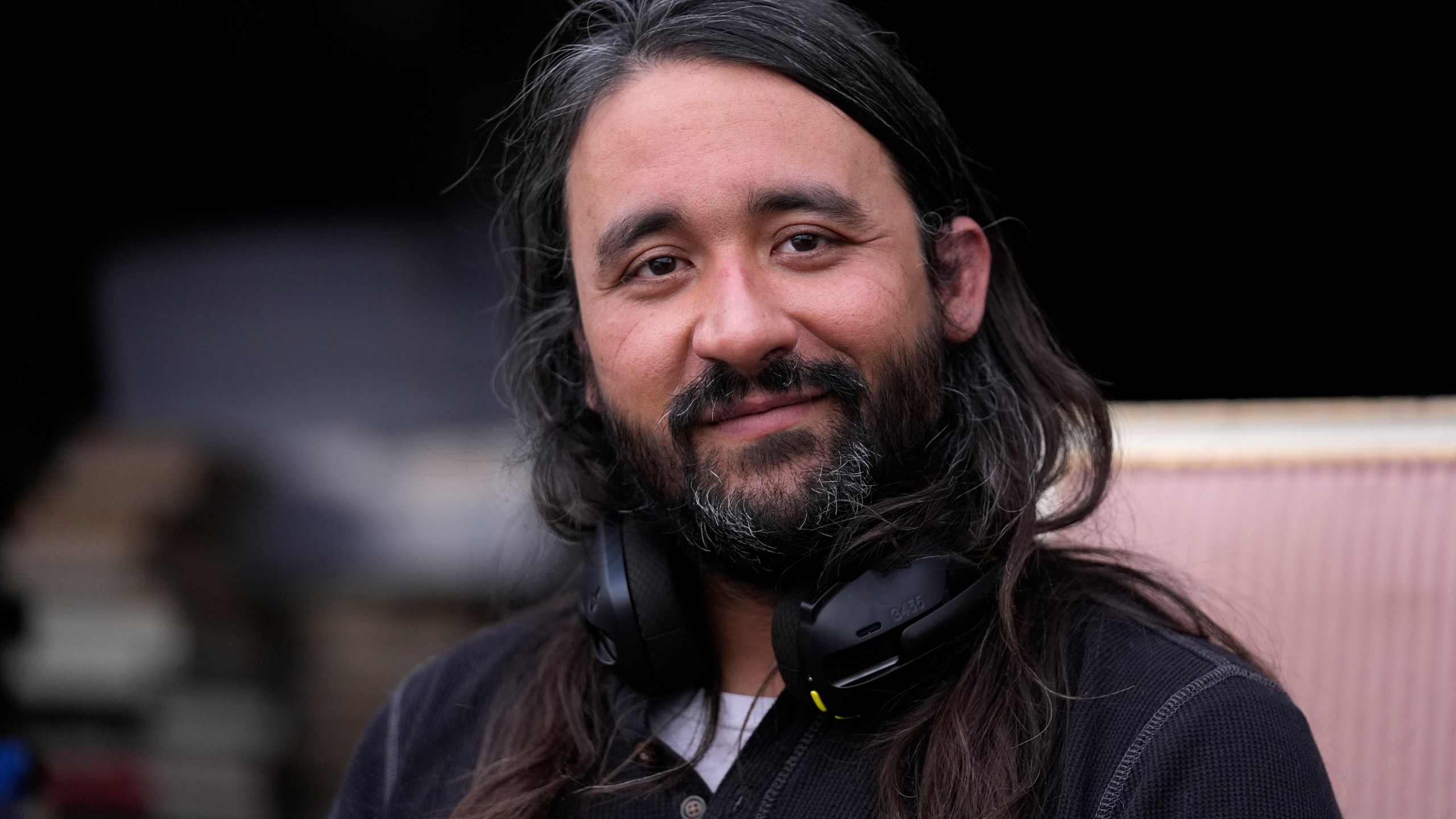 Steve Alejandro poses for a photo outside his home Wednesday, Dec. 18, 2024, in Wentzville, Mo. (AP Photo/Jeff Roberson)