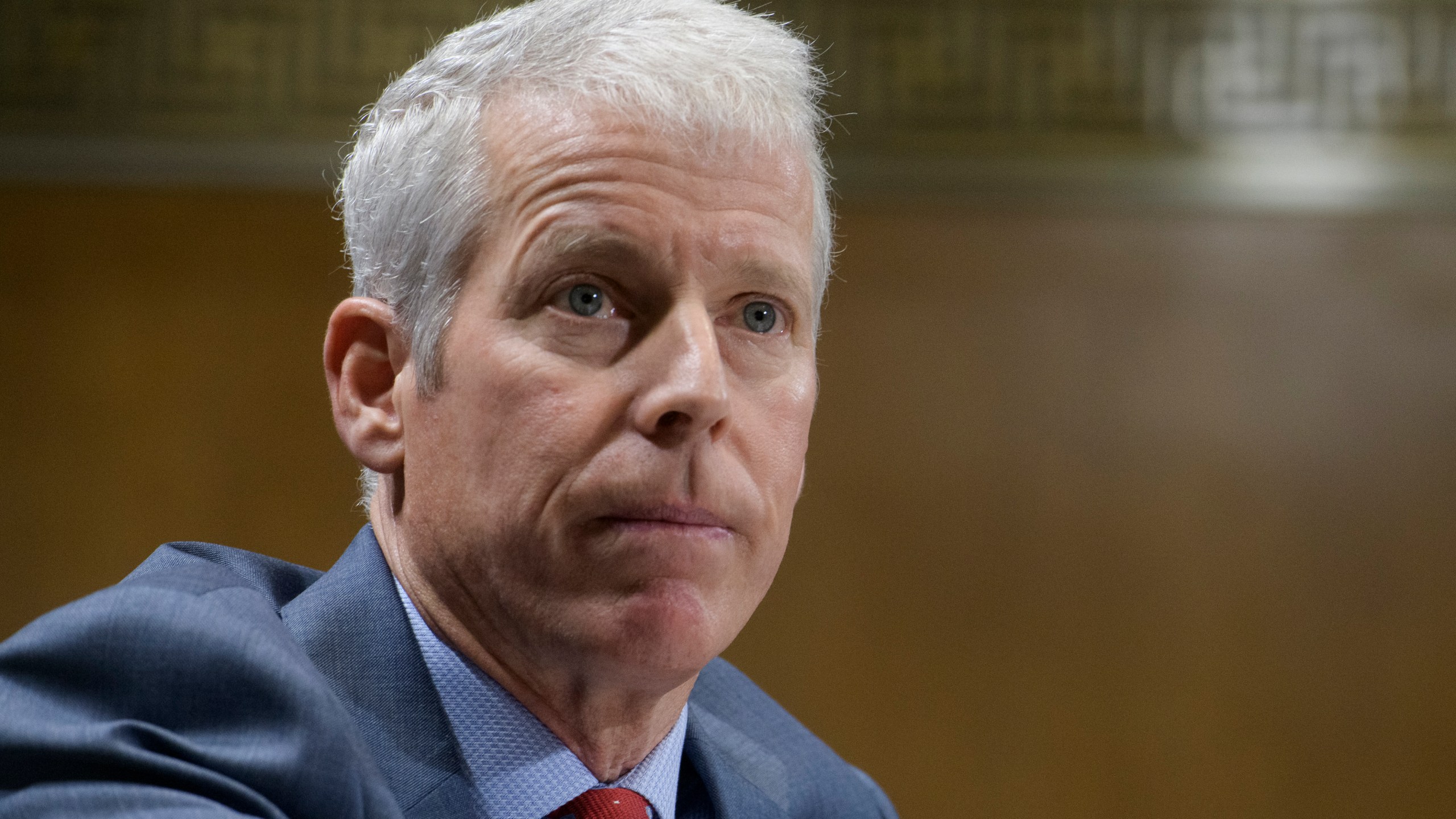 Chris Wright, President-elect Donald Trump's nominee to be Secretary of Energy, testifies during a Senate Committee on Energy and Natural Resources hearing for his pending confirmation, on Capitol Hill, Wednesday, Jan. 15, 2025, in Washington. (AP Photo/Rod Lamkey, Jr.)